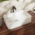 hansgrohe Xuniva Q Aufsatzwaschtisch 55 x 40 cm, ohne Hahnloch, ohne &Uuml;berlauf,...