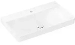 hansgrohe Xelu Q Waschbecken mit Ablage rechts 80 x 48 cm ungeschliffen, mit 1