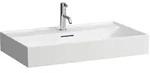 LAUFEN Kartell Aufsatzwaschtisch 80 x 46 cm, mit 1 Hahnloch, mit &Uuml;berlauf,