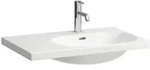LAUFEN LUA Waschtisch 75 x 46 cm, asymmetrisch Becken rechts, mit Hahnloch, mit