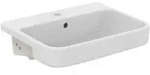 Ideal Standard i.life B Halbeinbauwaschtisch 55 cm, 1 Hahnloch, mit &Uuml;berlauf,