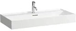LAUFEN Kartell Aufsatzwaschtisch 100 x 46 cm, mit 1 Hahnloch, mit &Uuml;berlauf,