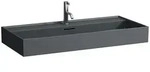 LAUFEN Kartell Aufsatzwaschtisch 100 x 46 cm, mit 1 Hahnloch, mit &Uuml;berlauf,