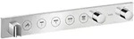 AXOR ShowerSolutions Thermostatmodul Select 670/ 90 f&uuml;r 5 Verbraucher, Fertigset,