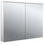 Emco flat 2 Design LED-Lichtspiegelschrank 100 cm, mit Lichtsegel, 2 T&uuml;ren