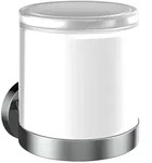 Emco round Sensor-Seifenspender mit St&uuml;lpbecher aus satiniertem Kristallglas,