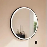 hansgrohe Xarita Lite S Spiegel mit runder LED-Beleuchtung 900/30 f&uuml;r...