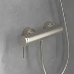 Villeroy & Boch Loop & Friends Einhebel-Duscharmatur, Badarmaturen, brushed nickel