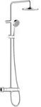 Hansa HANSABASIC Thermostat-Regenbrause-Duscharmatur, Badarmaturen, 55350110, chrom