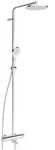 Hansa HANSAVIVA Regenbrause-Duscharmatur mit Thermostat, Badarmaturen, 65162201,
