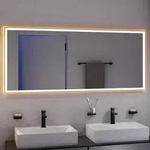 hansgrohe Xarita E Badspiegel 160 x 70 cm mit kapazitivem Ber&uuml;hrungssensor in