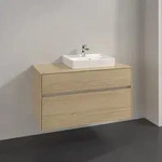 Villeroy & Boch Collaro Waschtischunterschrank 100 x 54,8 cm mit 2 Ausz&uuml;gen,...