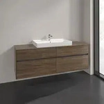 Villeroy & Boch Collaro Waschtischunterschrank 160 x 54,8 cm mit 4 Ausz&uuml;gen,...