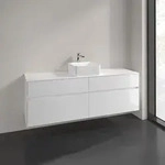 Villeroy & Boch Collaro Waschtischunterschrank 160 x 54,8 cm mit 4 Ausz&uuml;gen, f&uuml;r WT
