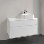 Villeroy & Boch Collaro Waschtischunterschrank 100 x 54,8 cm mit 2 Ausz&uuml;gen, f&uuml;r WT