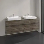 Villeroy & Boch Collaro Waschtischunterschrank 160 x 54,8 cm mit 4 Ausz&uuml;gen, f&uuml;r WT