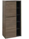 Villeroy & Boch Subway 3.0 Mittelschrank 57,4 x 120 cm mit 1 offenen Fach und 2