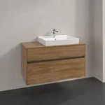 Villeroy & Boch Collaro Waschtischunterschrank 100 x 54,8 cm mit 2 Ausz&uuml;gen, f&uuml;r WT