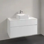 Villeroy & Boch Collaro Waschtischunterschrank 100 x 54,8 cm mit 2 Ausz&uuml;gen, f&uuml;r WT