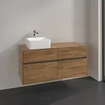 Villeroy & Boch Collaro Waschtischunterschrank 120 x 54,8 cm mit 4 Ausz&uuml;gen, f&uuml;r WT