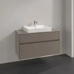 Villeroy & Boch Collaro Waschtischunterschrank 100 x 54,8 cm mit 2 Ausz&uuml;gen, f&uuml;r WT