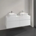 Villeroy & Boch Collaro Waschtischunterschrank 140 x 54,8 cm mit 4 Ausz&uuml;gen, f&uuml;r 