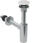 Geberit ONE Waschbeckenablauf mit Geruchsverschluss, Ventilabdeckung und Manschette,