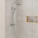 Duravit Shower System Duschsystem, Badarmaturen, TH4280008010, chrom