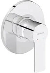 Duravit D-Code Einhebel-Brausemischer Unterputz, Badarmaturen, DC4210007010,...