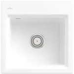 Villeroy & Boch Subway Style 50 S Einbausp&uuml;le, Ablaufgarnitur mit
