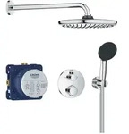 GROHE Precision Duschsystem, Unterputz, mit Vitalio Start 250, rund, Badarmaturen,
