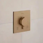 hansgrohe Ecostat Comfort E Thermostat Unterputz f&uuml;r 2 Funktionen, Badarmaturen,