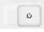 Systemceram Keradomo Juna 75 F Einbausp&uuml;le rechts f&uuml;r fl&auml;chenb&uuml;ndigen Einbau mit