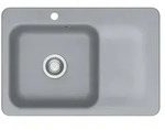 Systemceram Keradomo Juna 75 F Einbausp&uuml;le links f&uuml;r fl&auml;chenb&uuml;ndigen Einbau mit