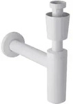 Geberit Waschtischablauf &Oslash; 4 cm mit Tauchwand, mit Ventilrosette und Manchette,