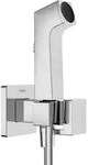 hansgrohe Bidette Handbrause 1jet E EcoSmart f&uuml;r Warmwasser mit Brausehalter und