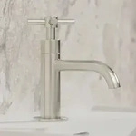Steinberg Serie 250 Kaltwasserarmatur, Badarmaturen, 250 2500 BN, brushed nickel