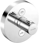 Kludi PUSH Unterputz-Brause-Thermostatarmatur, mit Drucktaste f&uuml;r 2 Verbrauchern,