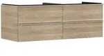 hansgrohe Xelu Q Waschtischunterschrank f&uuml;r Konsole 136 x 48,5 cm, 4 Schubk&auml;sten,