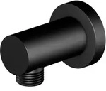 Steinberg Serie 340 Brauseanschlussbogen, Badarmaturen, 340 1660 S, schwarz matt