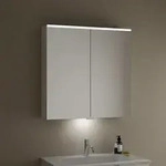 burgbad Eqio Spiegelschrank mit LED-Aufsatzleuchte und LED-...