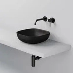 Steinberg Serie 440 Aufsatzschale quadratisch aus Mineo Stone 40 x 40 cm,...