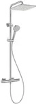 Ideal Standard Ceratherm T25 N Duschsystem, Kopfbrause eckig, Badarmaturen,...