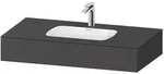 Duravit Collection One Einbauwaschtisch mit Konsole 100 x 55 cm, Badm&ouml;bel,