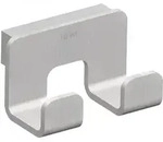 HEWI Serie 805 Doppelhaken, Accessoires, 805.90.120, edelstahl