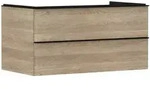 hansgrohe Xelu Q Waschtischunterschrank f&uuml;r Konsole 98 x 48,5 cm, 2 Schubk&auml;sten,