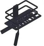 Giese Duschkorb Piano mit Halter f&uuml;r Rasierer und Wischer, Accessoires, 30766-14,