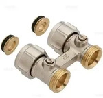 Oventrop Multiflex F Heizk&ouml;rper-Anschlussarmatur Durchgangsform, Heizung, 1015813,