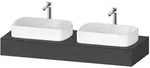 Duravit Collection One Konsolen mit zwei Ausschnitten 140 x 55 cm, Badm&ouml;bel,