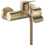 hansgrohe Vivenis Einhebel-Wannenarmatur Original Aufputz, Badarmaturen, brushed
